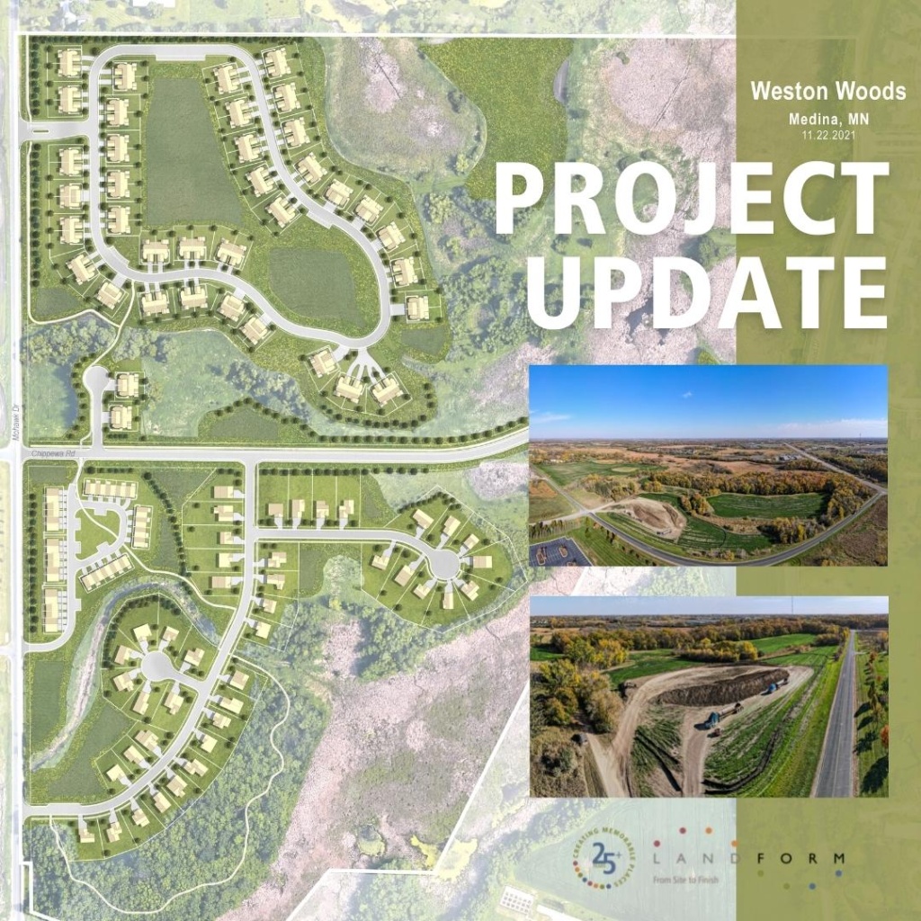 Weston Woods Medina Minnesota Landscape Architect Land Survey Urban Planner Civil Engineer Drone Operator Minneapolis Landform