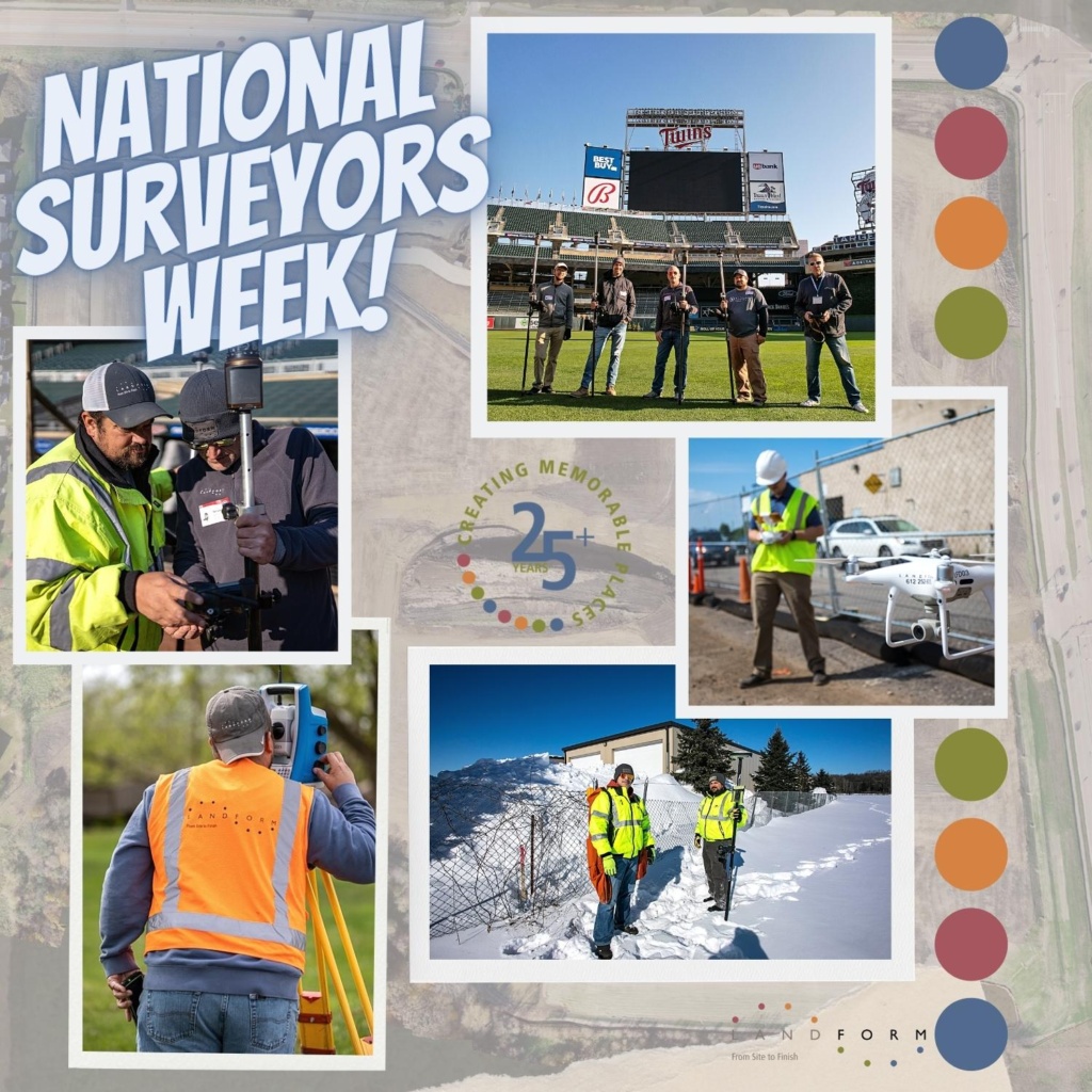 national surveyors week land surveyor drone operator landform